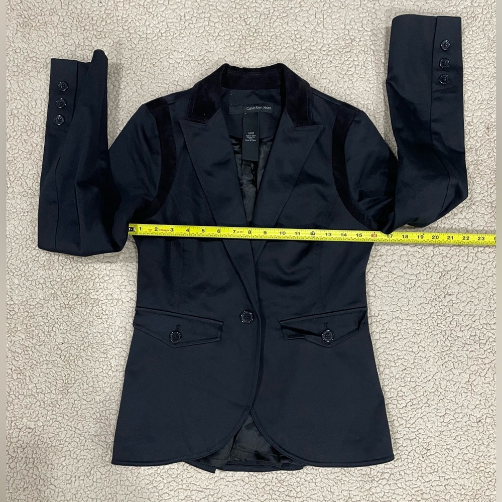 Calvin Klein Women's Blazer Suit Jacket Modern Fitted - Picture 10 of 13
